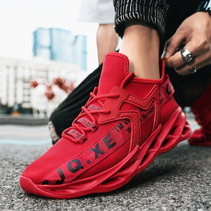 MAEDEF 2024 Men Running Sneakers Lightweight Sport Shoes Classical Mesh Breathable Casual Shoes Male Fashion Moccasins Sneakers