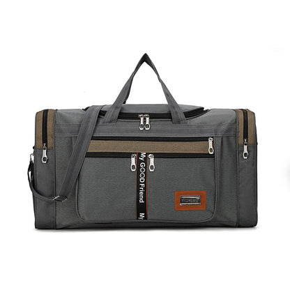 Travel Bag Large Capacity Handbag Portable Outdoor Carry Luggage Convenient Practical Male's Weekend Duffle Bags Random Letters