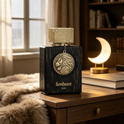 Armaf Club De Nuit Lion Heart EDP SPR 3.4 Floz Clean Long-lasting Mint Oud And Musk Fragrance Ideal Gift