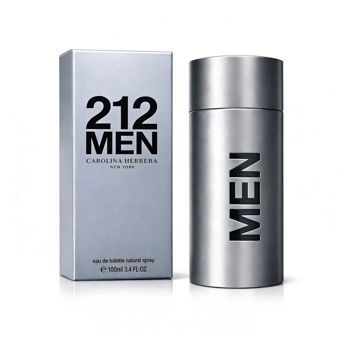 Carolina Herrera 212 Men EDT 100ml 3.4FL.OZ Vintage Original Men's Perfume Woody Floral Long Lasting Natural Spray