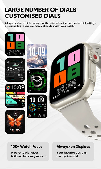 2025New For XIAOMI IOS Watch Ultra2 Smart Watches Women 1000mAh 1.85" AMOLED Full Touch Screen BT Call Ladies Fashion Smartwatch