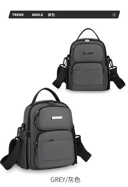 Men's Bag Outdoor Travel Shoulder Bag High Quality Nylon Crossbody Bags For Man Multi Functional Men's Handbag Bag Waist Packs