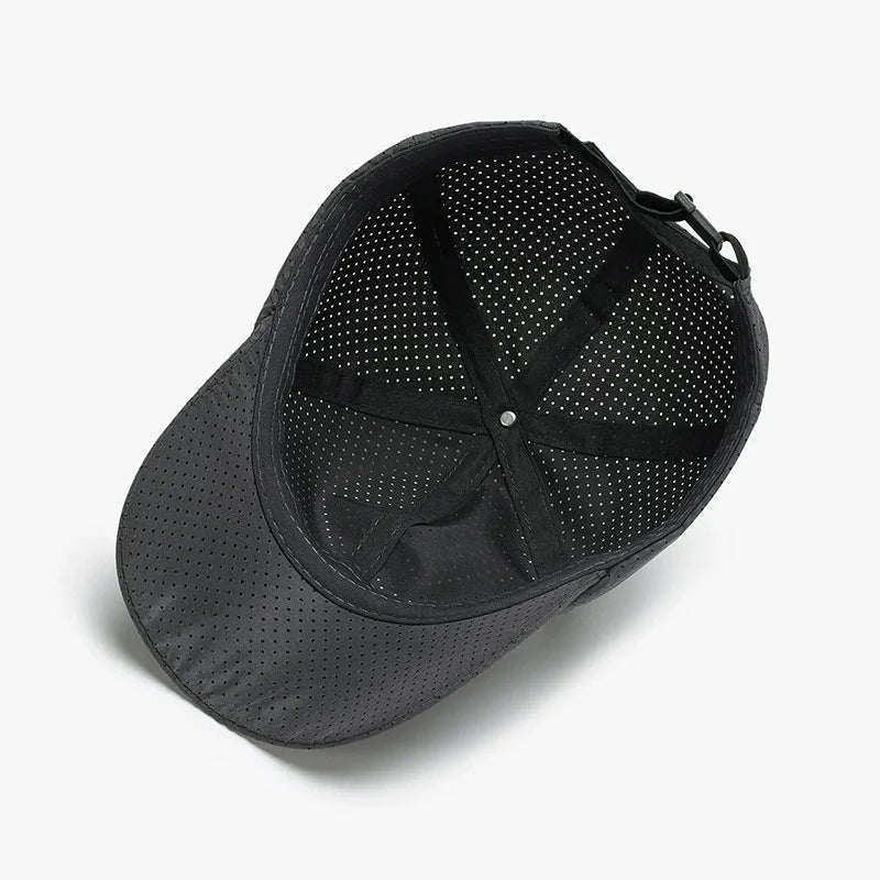 Breathable Baseball Cap Summer Quick Dry Mesh Hat Adjustable Sun Hat For Men Women Outdoor Comfortable Snapback Hat Fashion Caps