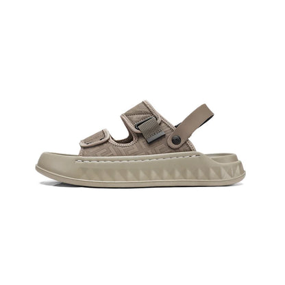 Men's casual slip on sandals summer soft-sole breathable lightweight outdoor walking shoes fashion sports Dual-purpose slippers