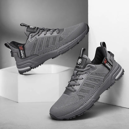 CLOHOO Mesh Upgraded Thick Bottom Foam Sports Casual Shoes Breathable Wear-Resistant Comfortable Footwear for Active Lifestyle
