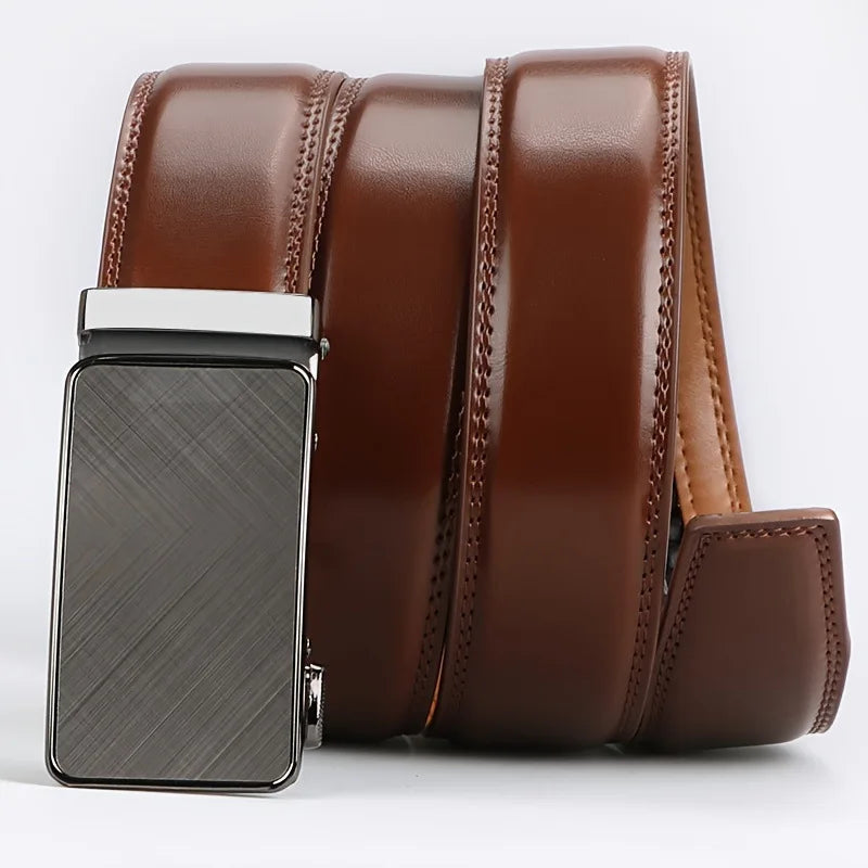 Genuine Leather men belts Casual Fashion Business Men Belt Durable alloy buckle high-quality belt decoration suitable for jeans