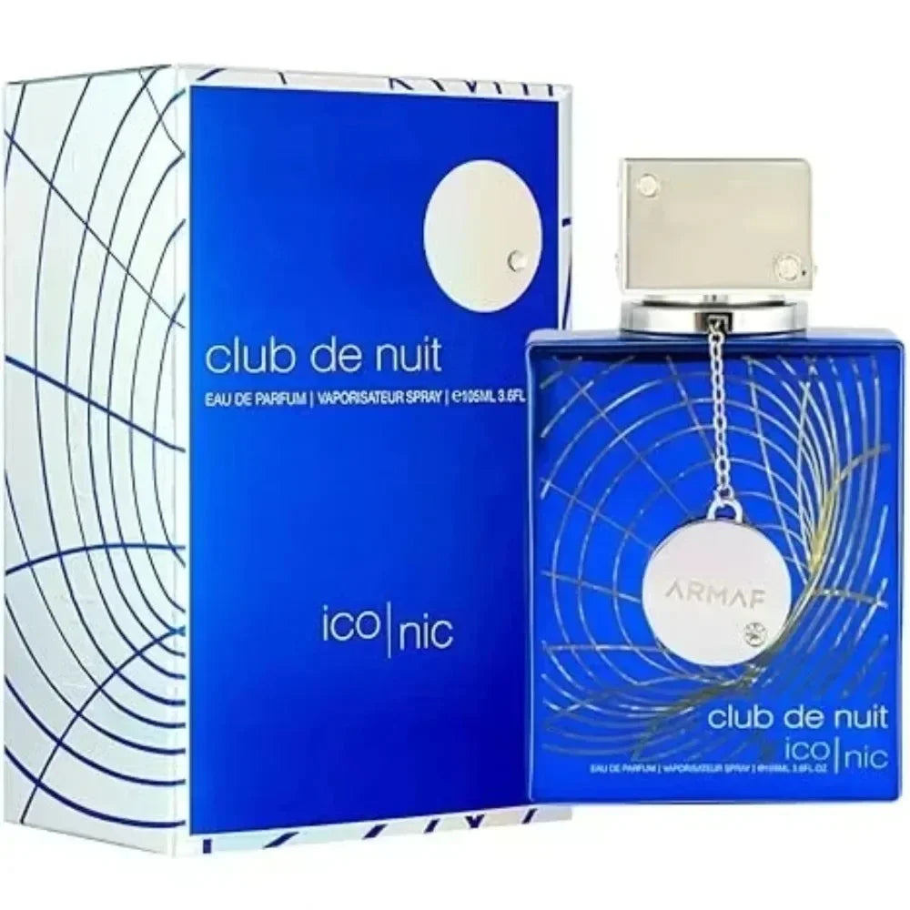 Club De Nuit Urban Men Fragrance, Dark Glass Bottle Oriental Spicy Aroma, Long Lasting Scent For Party Business Daily Wear