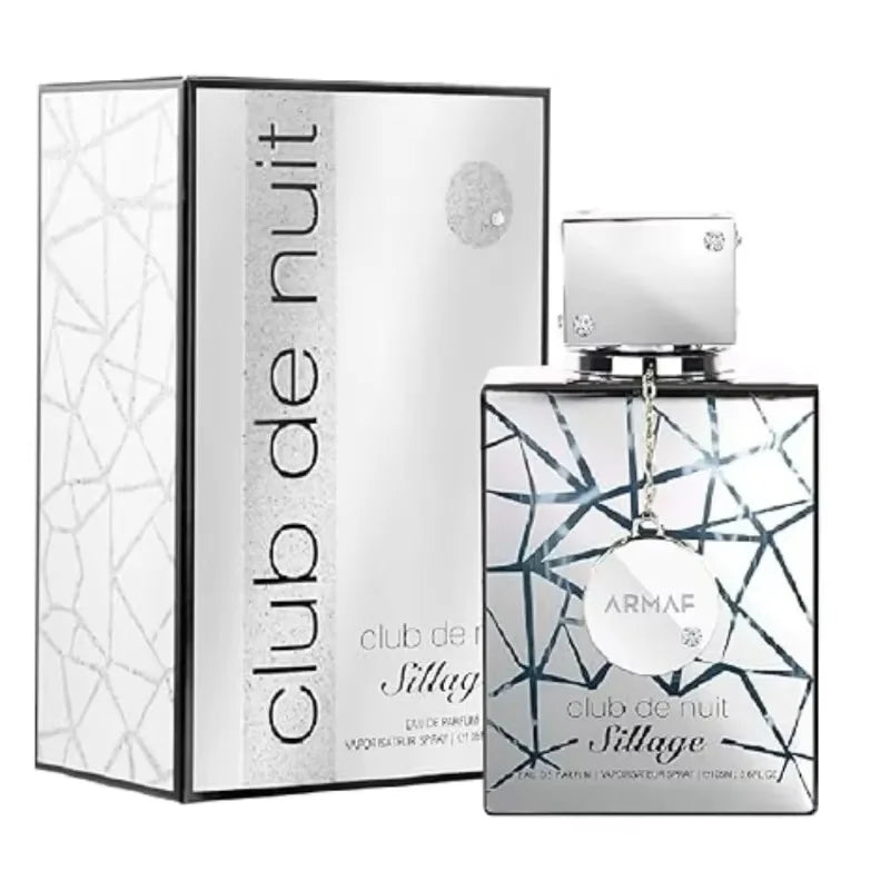 Club De Nuit Urban Men Fragrance, Dark Glass Bottle Oriental Spicy Aroma, Long Lasting Scent For Party Business Daily Wear