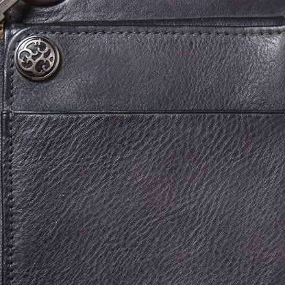 S.WORKER Full Grain Leather Long Wallet Men's Clutch Bag Genuine Leather Classic Purse Card Holder For Men