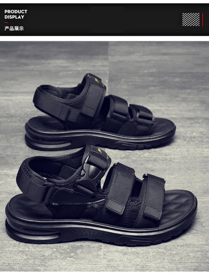 High Quality Men's Sandals Designer Platform Sandals for Men Fashion Outdoor Casual Sports Sandals 2025 Summer Beach Sandalias