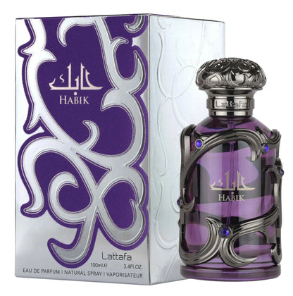 Habik – Spicy, Aromatic, Woody, Musky – Eau de Parfum Spray Long-Lasting Fragrance for Men, 3.4 Ounce / 100 ml