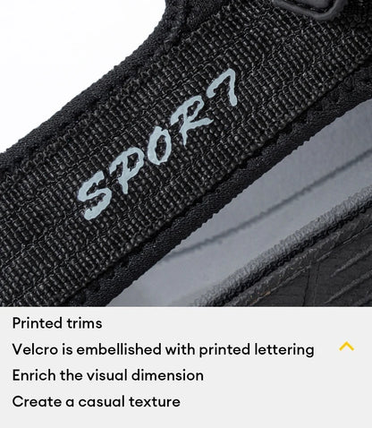 Summer Outdoor Sport Men Sandals Open Toe Breathable Casual Beach Shoe Black Antiskid Fashion Walking Sandalias