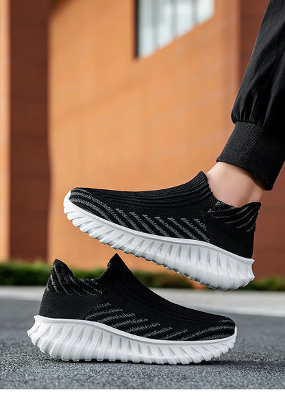 Men Sock Shoes Women Running Thick Sole Fashion Casual Sneakers Breathable Sport Shoes Couple Walking Fashion Sneakers Shoes
