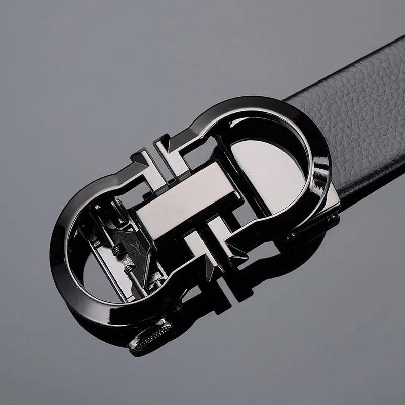 Luxury Brand Men Belt High Quality Leather Business Designer famous Belts for men Jeans Strap Male Metal Buckle belt