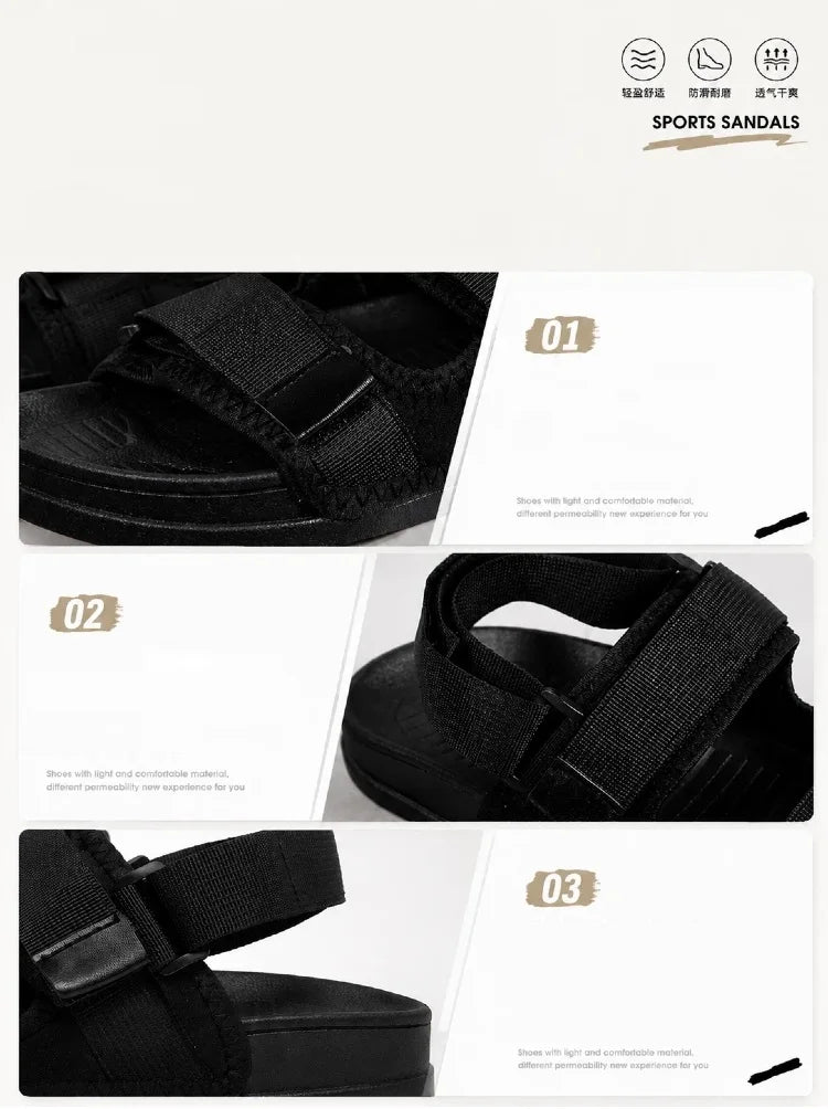 Summer Beach/Camping Suitable Outdoor Non-Slip Sandals for Men and Women Couples