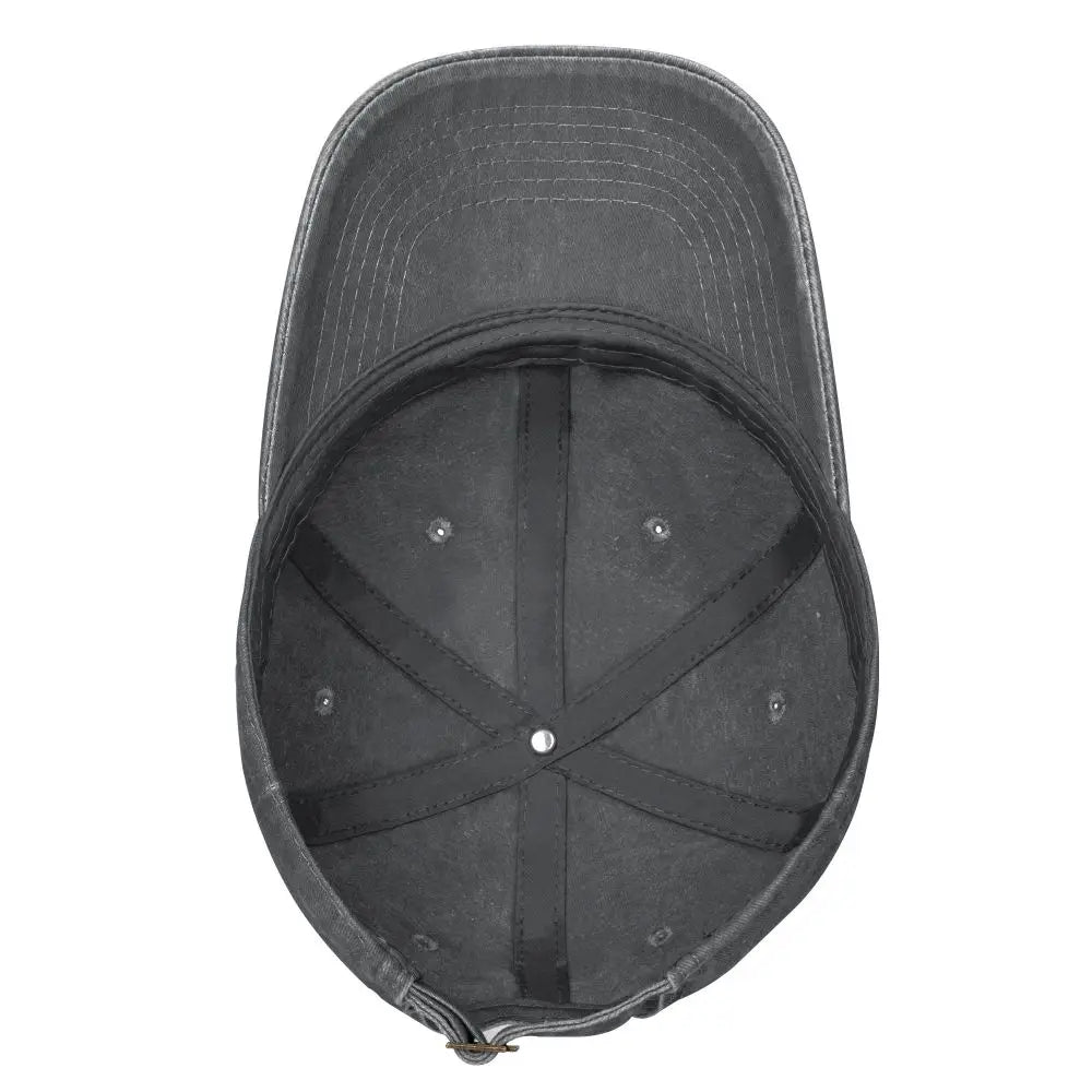 Men Baseball Cap South Sudan Emblem Charcoal Washed Denim Classic Vintage Cotton Dad Trucker Hat Unisex Adult