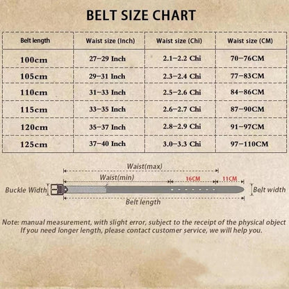High Quality Wide 3.4cm Men Belt Genuine Leather Canvas Luxury Strap Male Belts For men jeans New Fashion Classice Buckle belt