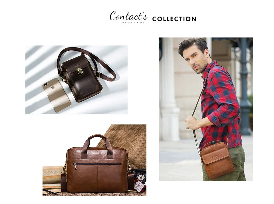 CONTACT'S Men Clutch Wallet Genuine Leather Long Wallet Hasp Card Holder Vintage Male Zipper Coin Purse Money Clip Women Purse