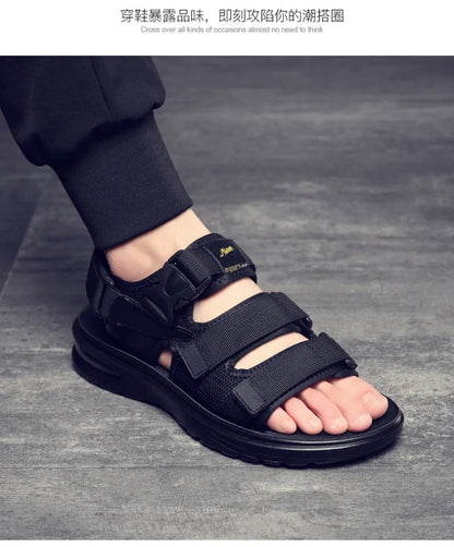 High Quality Men's Sandals Designer Platform Sandals for Men Fashion Outdoor Casual Sports Sandals 2025 Summer Beach Sandalias