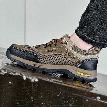 Summer Work Safety Shoes, Men's Puncture Resistant Work Shoes, Protective Shoes, Safety Boots, Tactical Boots