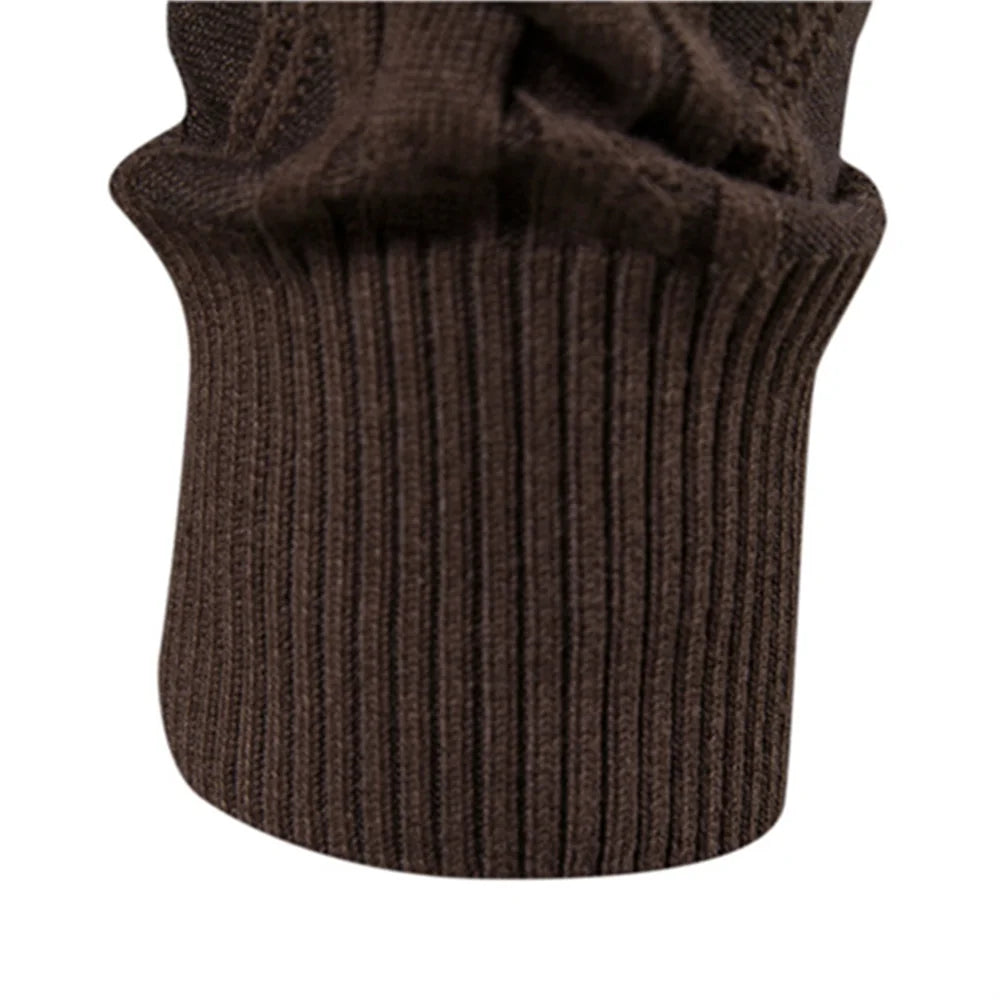 AIOPESON Cotton Argyle Cardigan Men Casual Single Breasted Solid Color Business Mens Cardigans New Winter Fashion Sweater Man