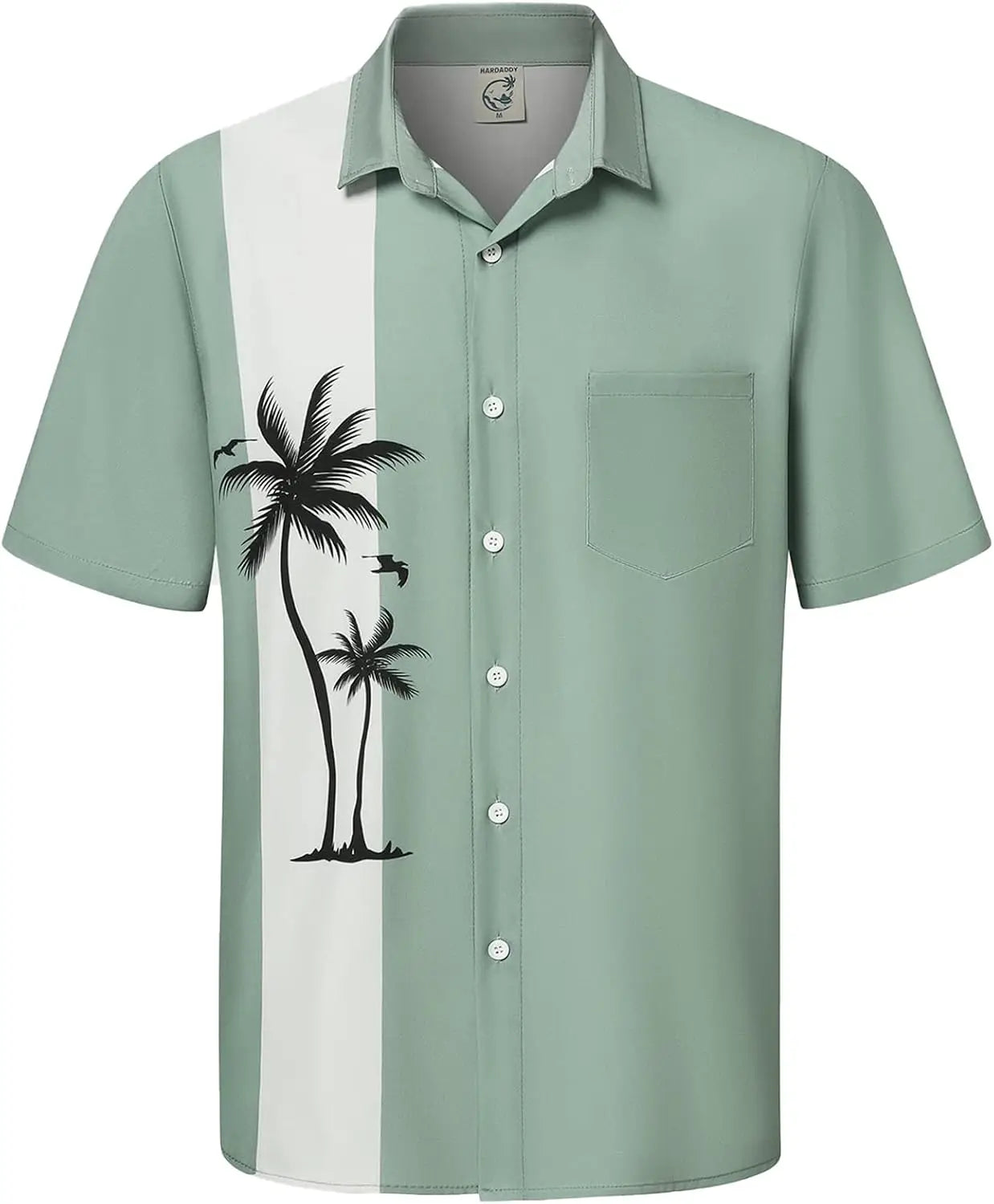 Men's Coconut Tree 3D Print Shirt for Summer - Quick-Drying, Loose Fit, Suitable for Everyday Wear, Perfect for Beach Vacations