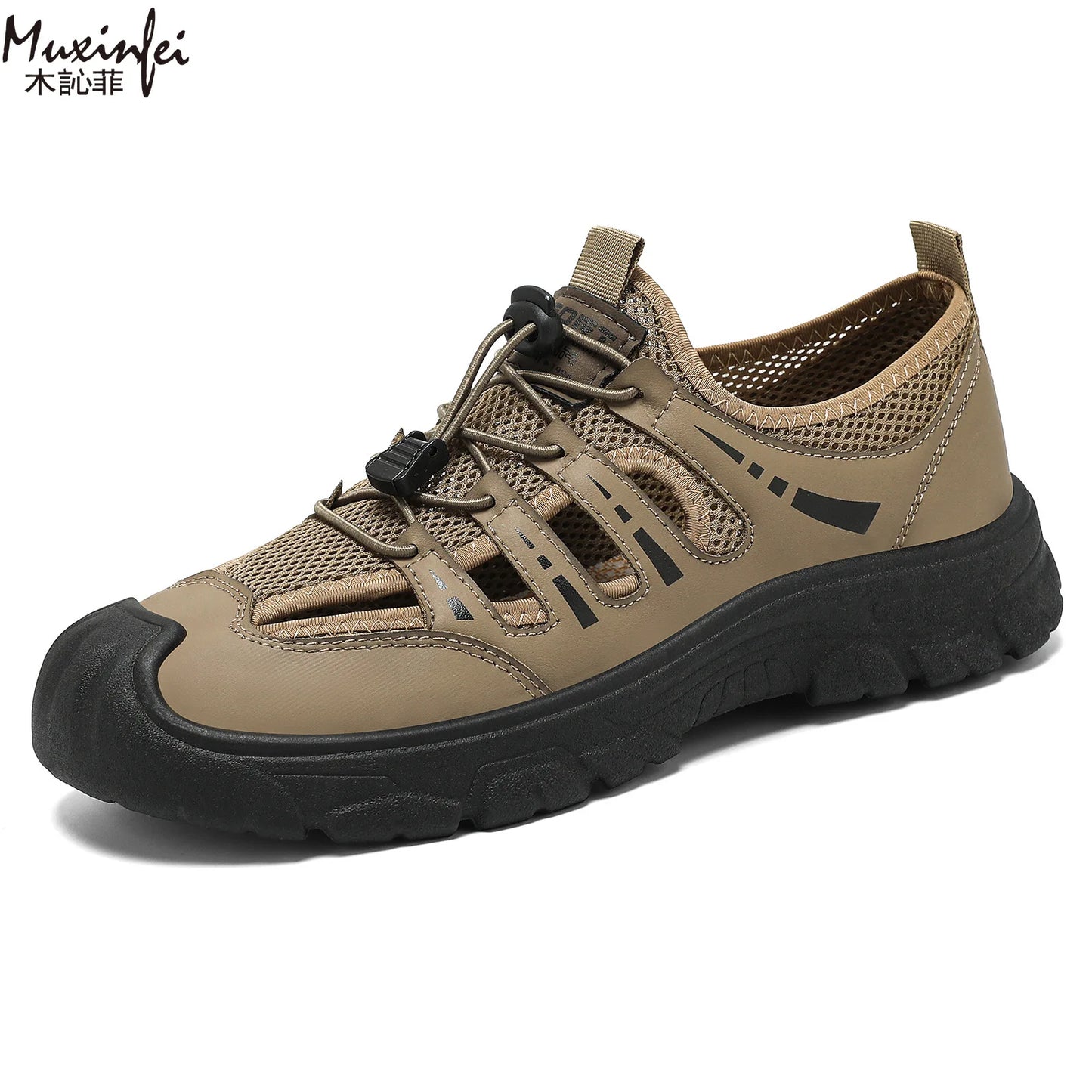 Men's 2026 Summer New Fashion Breathable River Trekking Shoes, Outdoor Beach Shoes, Soft Sole Quick-Dry Footwear