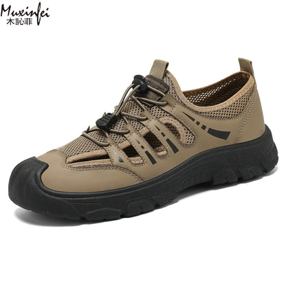 Men's 2026 Summer New Fashion Breathable River Trekking Shoes, Outdoor Beach Shoes, Soft Sole Quick-Dry Footwear