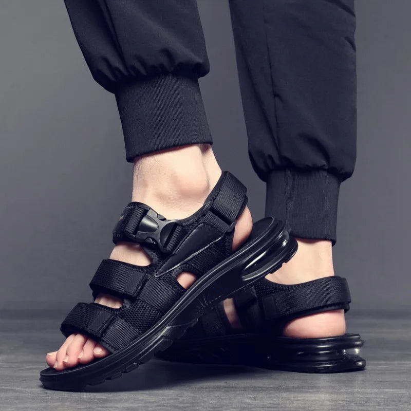 High Quality Men's Sandals Designer Platform Sandals for Men Fashion Outdoor Casual Sports Sandals 2025 Summer Beach Sandalias