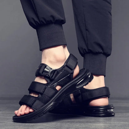 High Quality Men's Sandals Designer Platform Sandals for Men Fashion Outdoor Casual Sports Sandals 2025 Summer Beach Sandalias