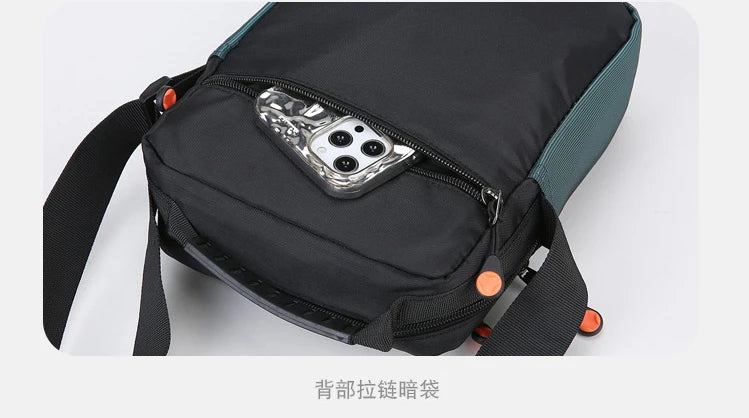 3 Layers Design Men's Small Bag Lightweight Oxford Men's Pouch Crossbody Bags For Man Fashion Casual Men's Handbag ShoulderBag