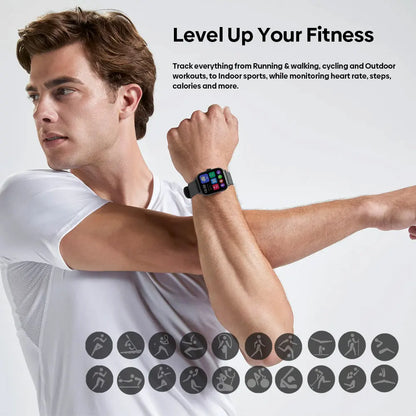 New Zeblaze Btalk PRO 1.91'' HD Display Voice Calling Smart Watch Multiple Sports Modes Health Tracking Smartwatch
