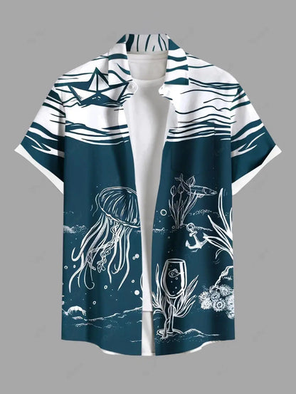 In the summer of 2026, we will add 3D printed men's shirts, Hawaiian shirts with buttons, beach vacation shirts, short-sleeved s