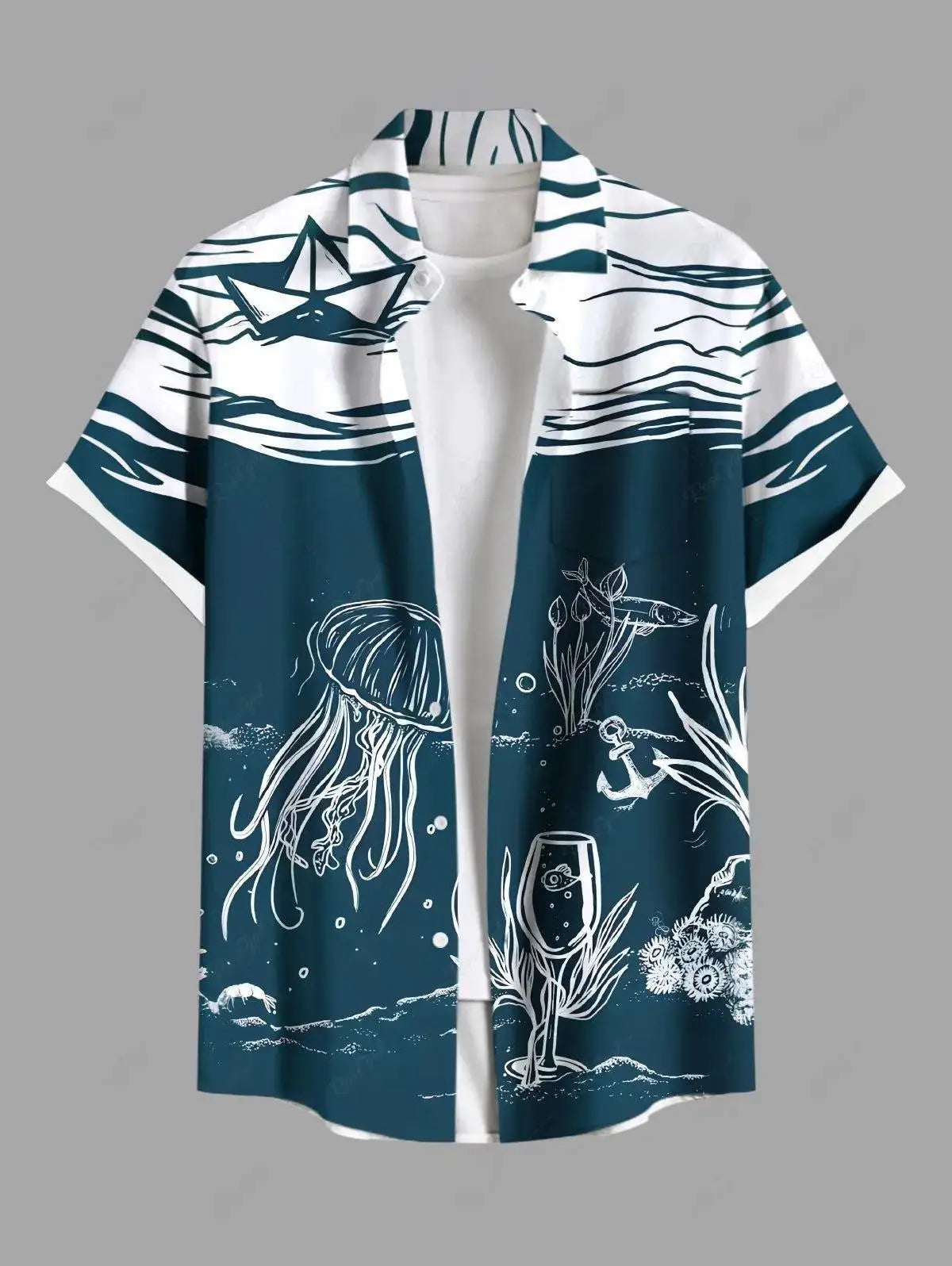 In the summer of 2026, we will add 3D printed men's shirts, Hawaiian shirts with buttons, beach vacation shirts, short-sleeved s