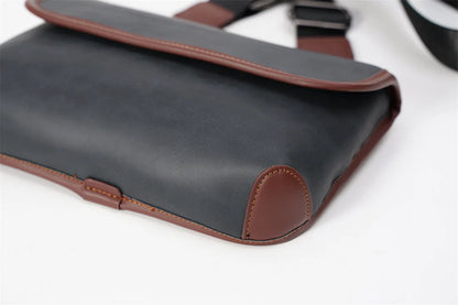 Casual Fashion Crossbody Bag Men Flap Shoulder Bag Vintage Design Shoulder Messenger Bags Unisex Mobile Phone Sling Handbags
