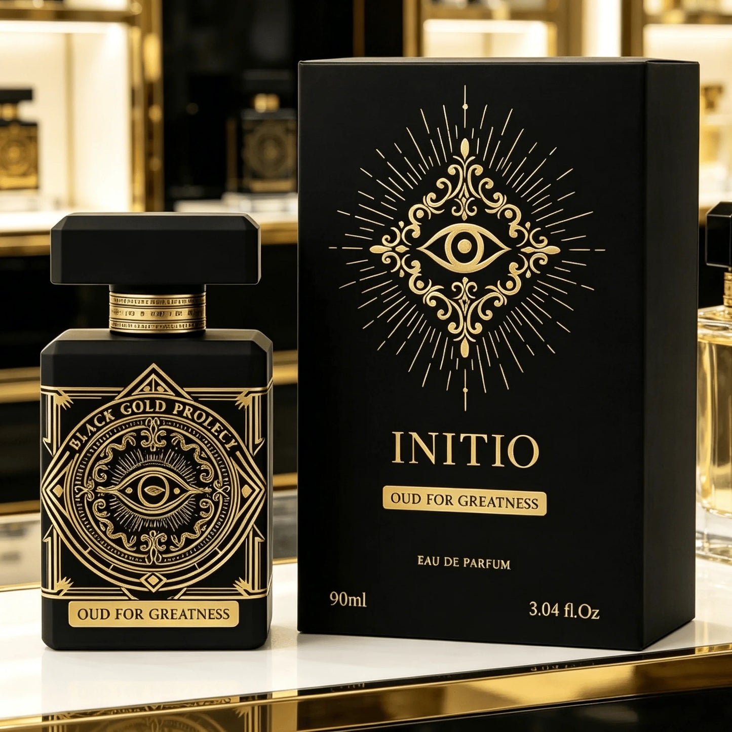 Unisex Perfume – Luxury Long-Lasting 90ML Oriental Woody Eau De Parfum with Oud Vanilla Musk & Rose for Daily Signature Scent