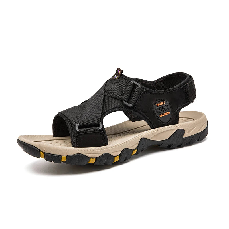 Summer Outdoor Sandals Leisure Fashion Sneakers Vacation, Beach Breathable, Wear-Resistant Hiking and Walking, Men's Sandals