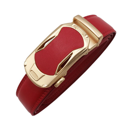 Women man Genuine Leather Belt For Female Strap Casual All-match Ladies Adjustable Belts Designer Automatic man belt buckle