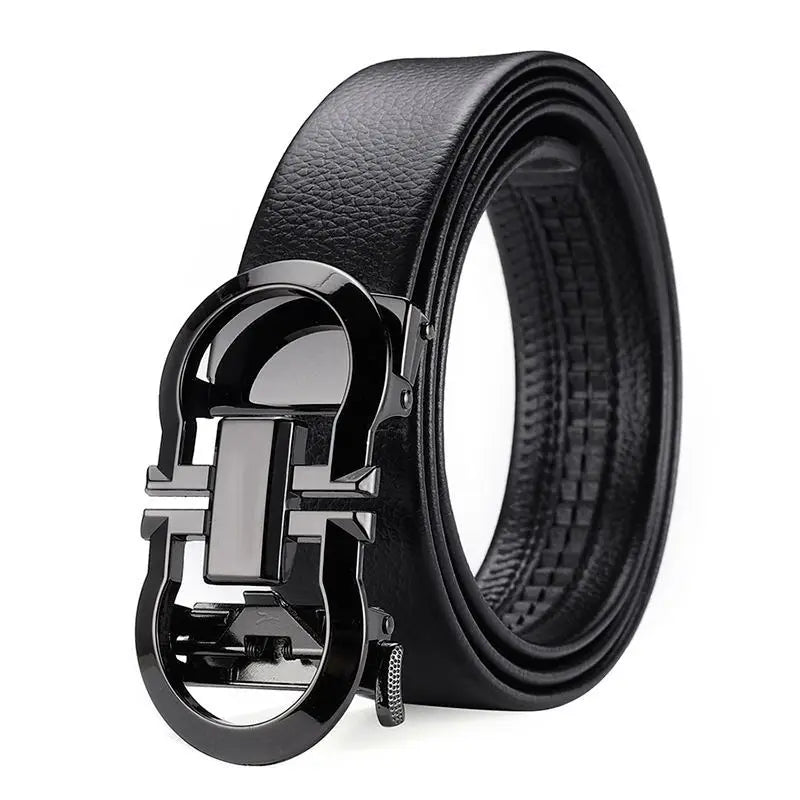 Luxury Brand Men Belt High Quality Leather Business Designer famous Belts for men Jeans Strap Male Metal Buckle belt
