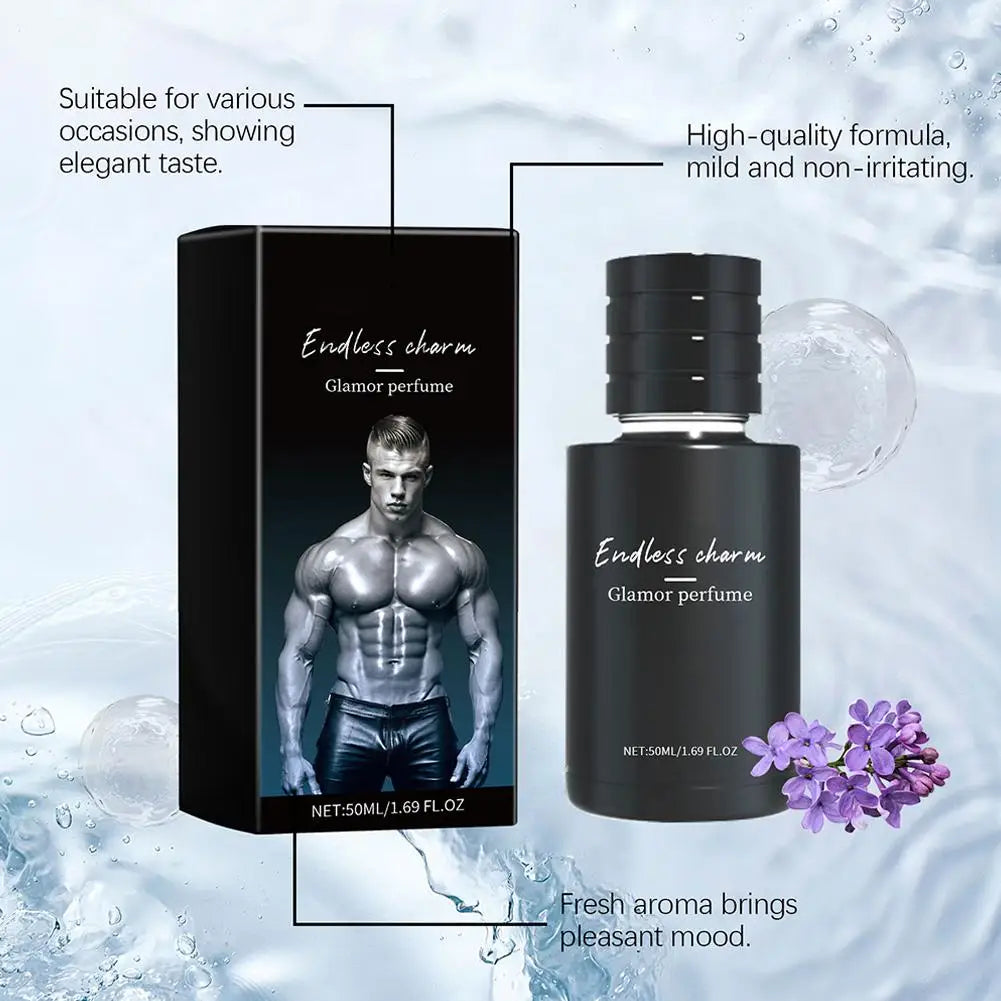 Men's Long Lasting Charm Body Fragrance Enhance Attractiveness Men's Body Fragrances Spray Long Lasting Men's Dating Fragrance