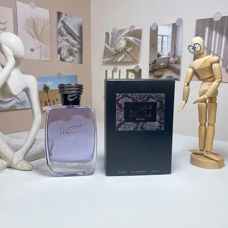 Hawas Pheromone Men's Perfume 3.4oz Long Lasting Fragrance Suitable for Any Occasion Christmas Gift Idea