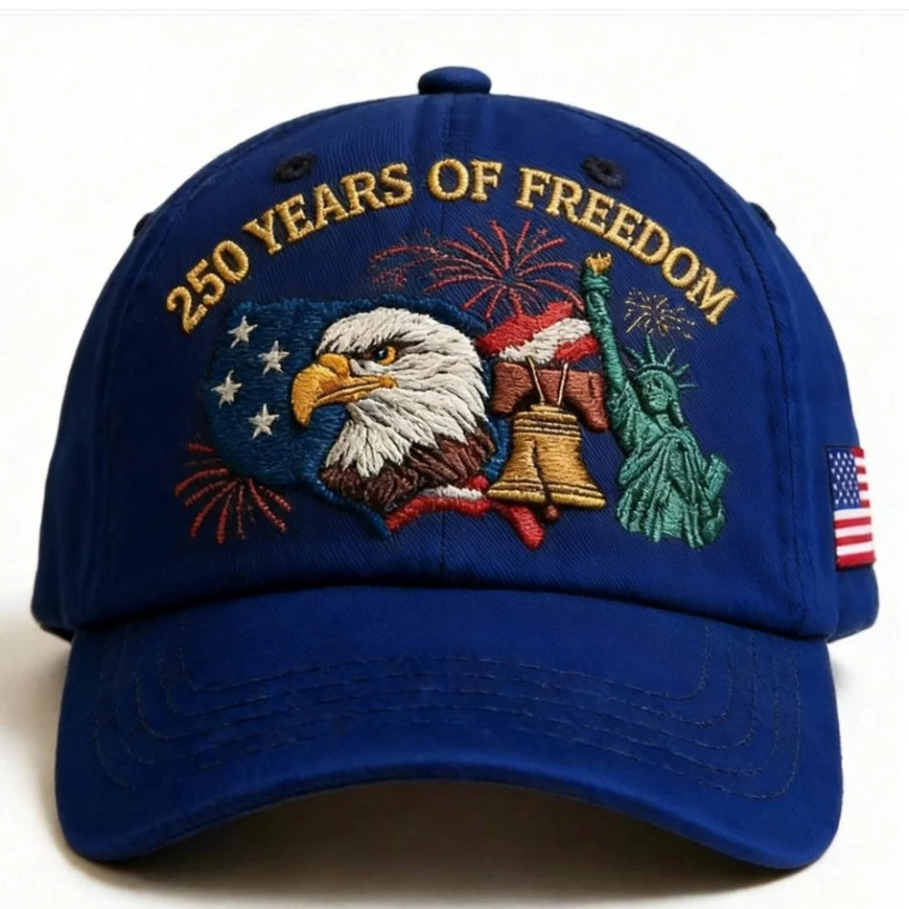 Us 250th Anniversary Cap Vintage Adjustable Baseball Cap Statue Of Liberty Hat Comfortable Patriotic Baseball Cap For Casual