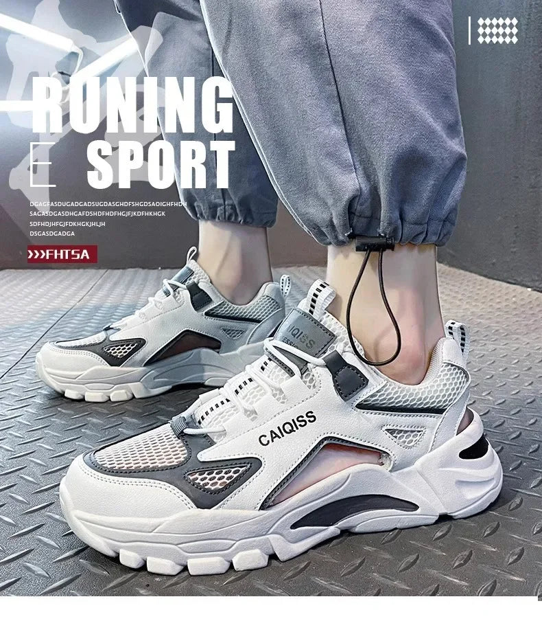 Mens Summer Sandals Breathable Sports Beach Shoes Outdoor Casual Slides for Teenagers TrendyLightweight Footwear New Design