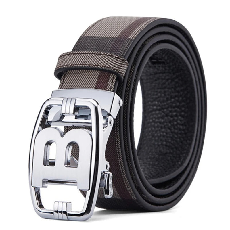 New Wide 34mm Luxury Vintage Designer B Belt Buckle Men High Quality Women Genuine Real Leather Dress Strap Male Belt for Jeans