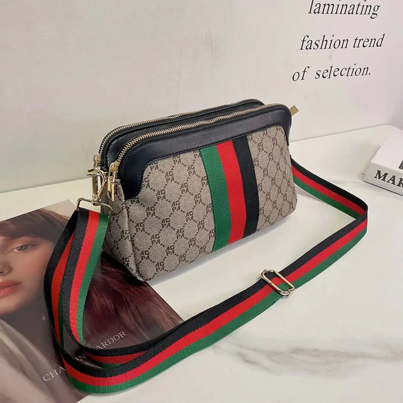 Fashion Popular Women's Bag Trend Brand Printed Versatile Shoulder Bag High-end Elegant Crossbody Bag Designer Luxury Handbags