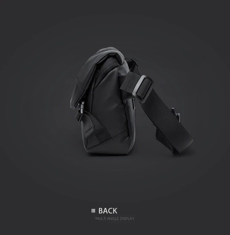 MATE ELAN Minimalism Waterproof Men Crossbody laptop Messenger Bags Simple Casual Male Nylon Travel Shoulder Bag School Bookbag
