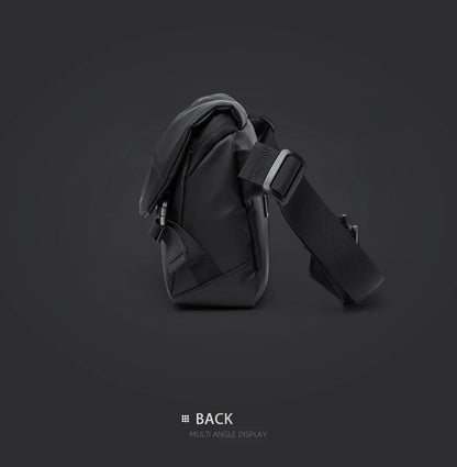 MATE ELAN Minimalism Waterproof Men Crossbody laptop Messenger Bags Simple Casual Male Nylon Travel Shoulder Bag School Bookbag
