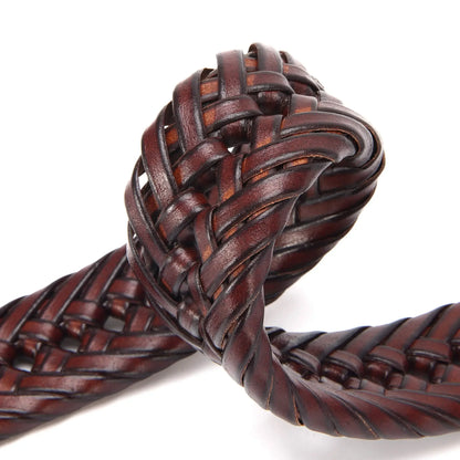 High Quality Genuine Leather Men Belts LONG Large Pin Buckle Metal Automatic Buckle High Quality Casual for Jeans Women Strap