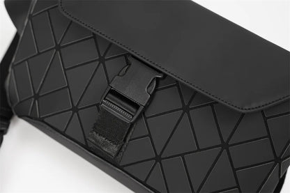 High-quality Fashion Men's Crossbody Bag Geometric Shoulder Messenger Bag Men Back Pack Waist Bag Crossbody Bags for Men Satchel