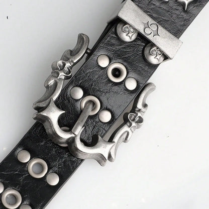Retro Men's Belt Bohemian Style - Fashion Personalized Belt For Men Women Punk Rock Y2K Belts - For Jeans, Dresses & Casual Wear